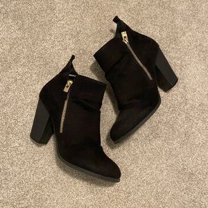 Call it Spring Black Ankle Booties